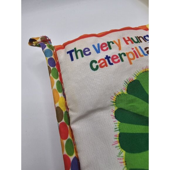 Eric Carle The Very Hungry Caterpillar Lets Count Crinkle Squeaker Teether Book - Picture 8 of 8